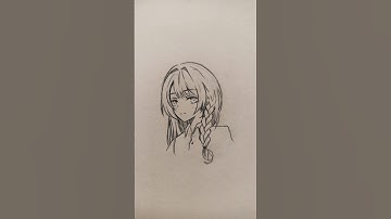 vẽ tóc tết sao cho đơn giản nhất 🧑‍🦲 #art #drawing