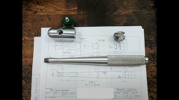 Manual Lathe Cutting Threads Billet Aluminum Soft Face Hammer