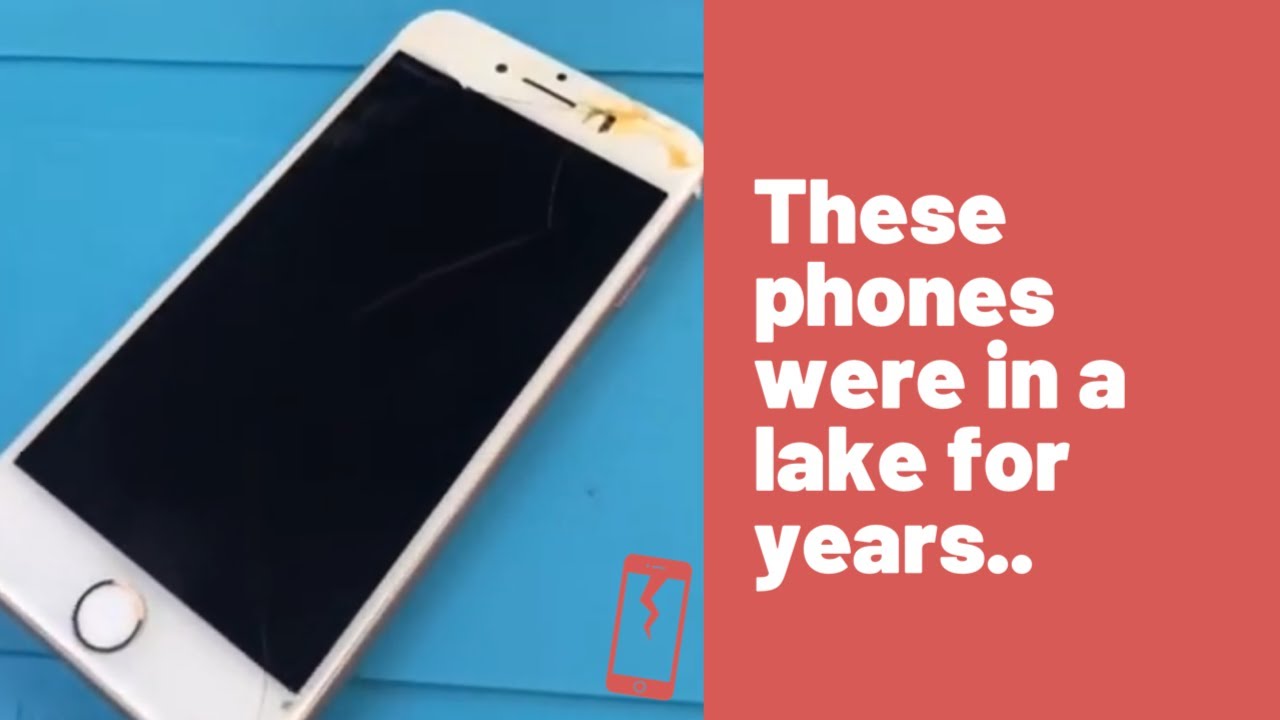 Who Threw These Phones In A Lake? Restored Shorts YouTube