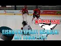 Tourette beim Eishockey spielen mit den Kölner Haien !  - Weihnachtsgewitter