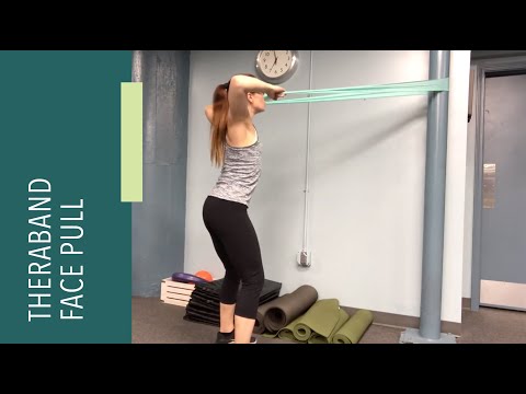 Theraband Face Pull