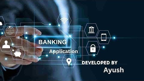 Java/ReactJS FSD-Banking Application Done By BTech Student