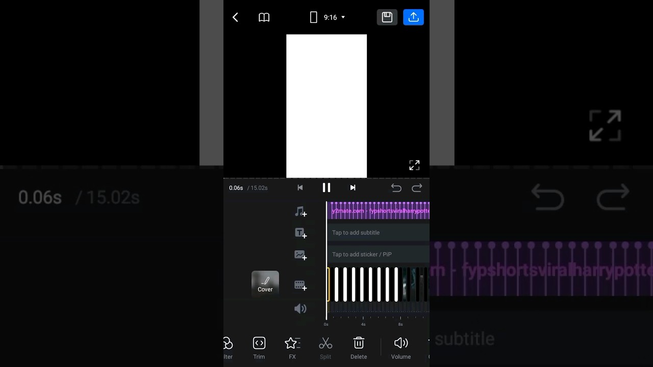 Anime edit  Vn Video Vditor