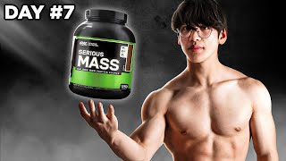 I Tried MASS GAINER For 7 Days