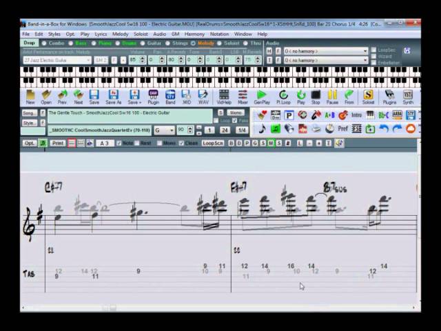 Exploring Band-in-a-Box 2013 for Windows - YouTube