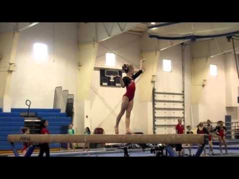 Deanna West Gymnastics Beam score 9.30