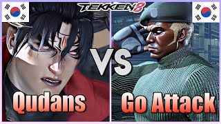 Tekken 8  ▰  Qudans (Devil Jin) Vs Go Attack (Raven) ▰ Ranked Matches!