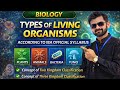 Types of Living Organisms 🌱 | Two &amp; Three Kingdom Classification 🔥 | Biology MCQs for JST Test | IBA