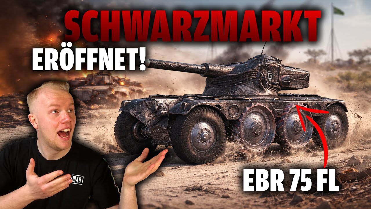 Schwarzmarkt ist zurück! Der legendäre EBR 75 FL [World of Tanks]
