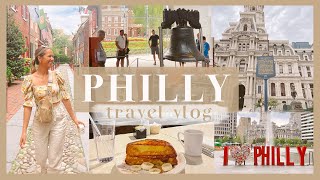 PHILLY VLOG | exploring iconic spots throughout this historic city!