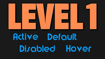 How to make buttons - Level 1 (HTML, CSS)