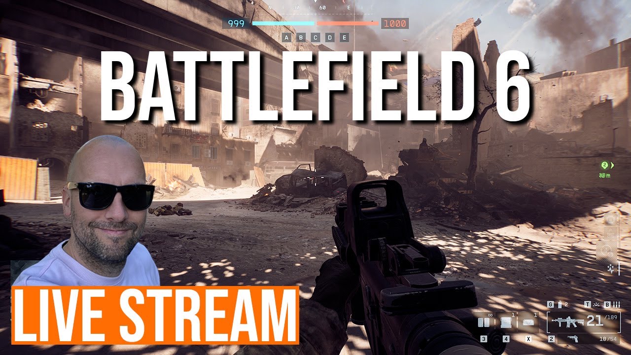 Battlefield 6: Monday Evening Social Live Stream Leveling Weapons