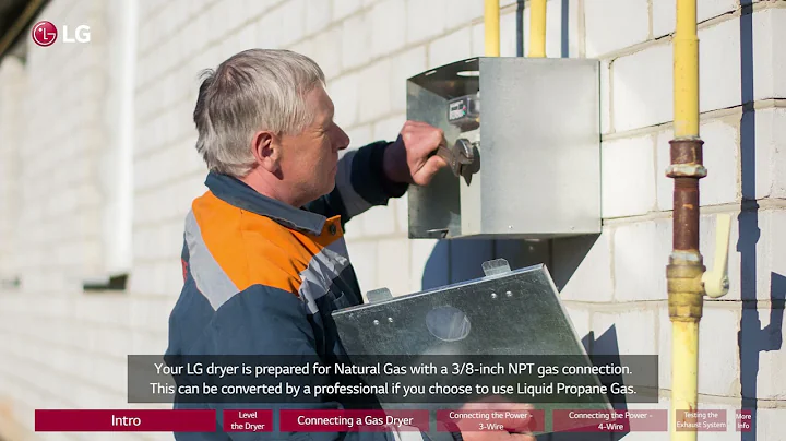 [LG Dryers] How To Install An LG Gas Dryer
