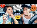 SPRAYING ANOTHER MANS COLOGNE IN HIS CAR TO SEE HIS REACTION *BAD IDEA*