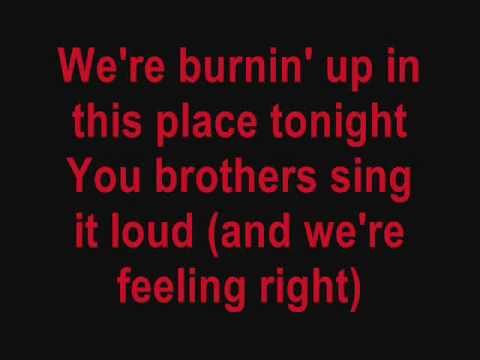 Burnin' Up Jonas Brothers Lyrics Video