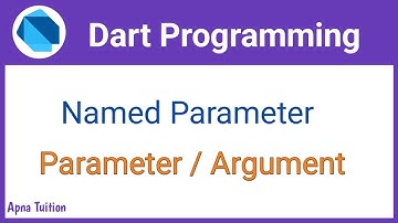 #21 Dart : Named Parameter In Dart | Hindi | Dart For Flutter | Vivek Lodh