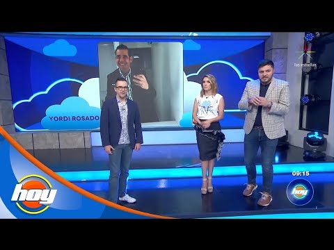 ¡Aparece un fantasma en el video de Yordi Rosado! | La Nube | Hoy