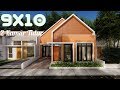 65 sqm One Story House With 2 Bedroom / Desain Rumah 7x9 Dilahan 9x10 1 Lantai