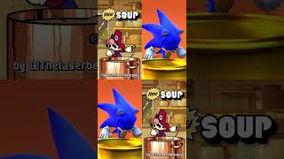 Sonic cooks new soup vs Original  #funnyshorts #sonic