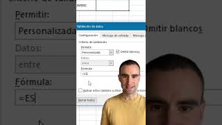 Limitar La Introducción De Datos Permitiendo Solo Texto En Una Celda De Excel