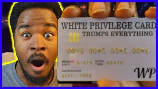 Got my (wight) privilege card! CRT & DEI now has no hold on me. Let's talk about it!