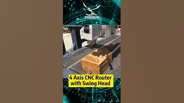 4Axis CNC Router with Swing Head #cncrouter #cncroutermachine #cncmachine #cnc #cncwoodrouter