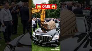 😱😱 Mersades Durability Test Car Crash With JCB 😯😯 #mersades #viralshorts #crashtest