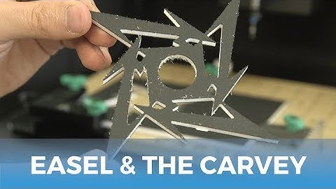 How To: Use Easel to Make a Fidget Spinner // Inventables Carvey 3D Carving Machine