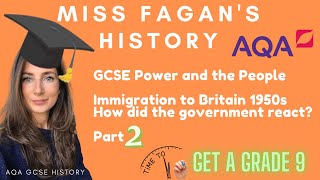 Government Laws To Stop Immigration In The 1960S Gcse History Grade 9