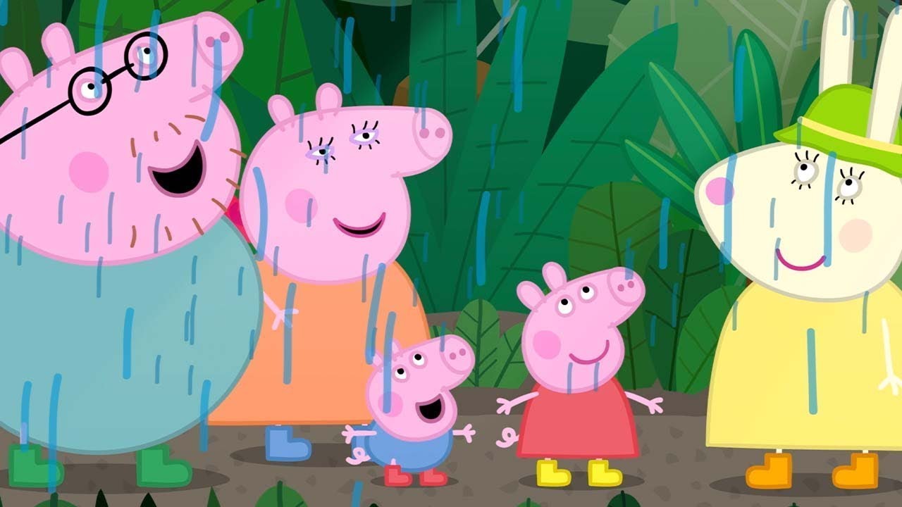 George's First Day At Playgroup! 🐷✏️ Peppa Pig Family Kids Cartoons 