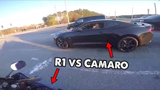 R1 vs Camaro !!!
