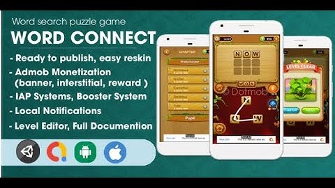 Word Connect Puzzle   Unity Template Project Android +  AdMob