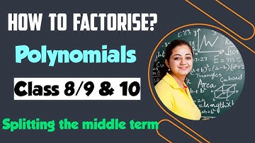 Factorization | Factorize Algebraic Expressions Polynomial Class 9 | Factorize Class 8 | Math Mantra