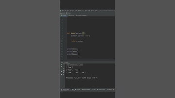 The wrong way to define function parameters #shorts #python #programming