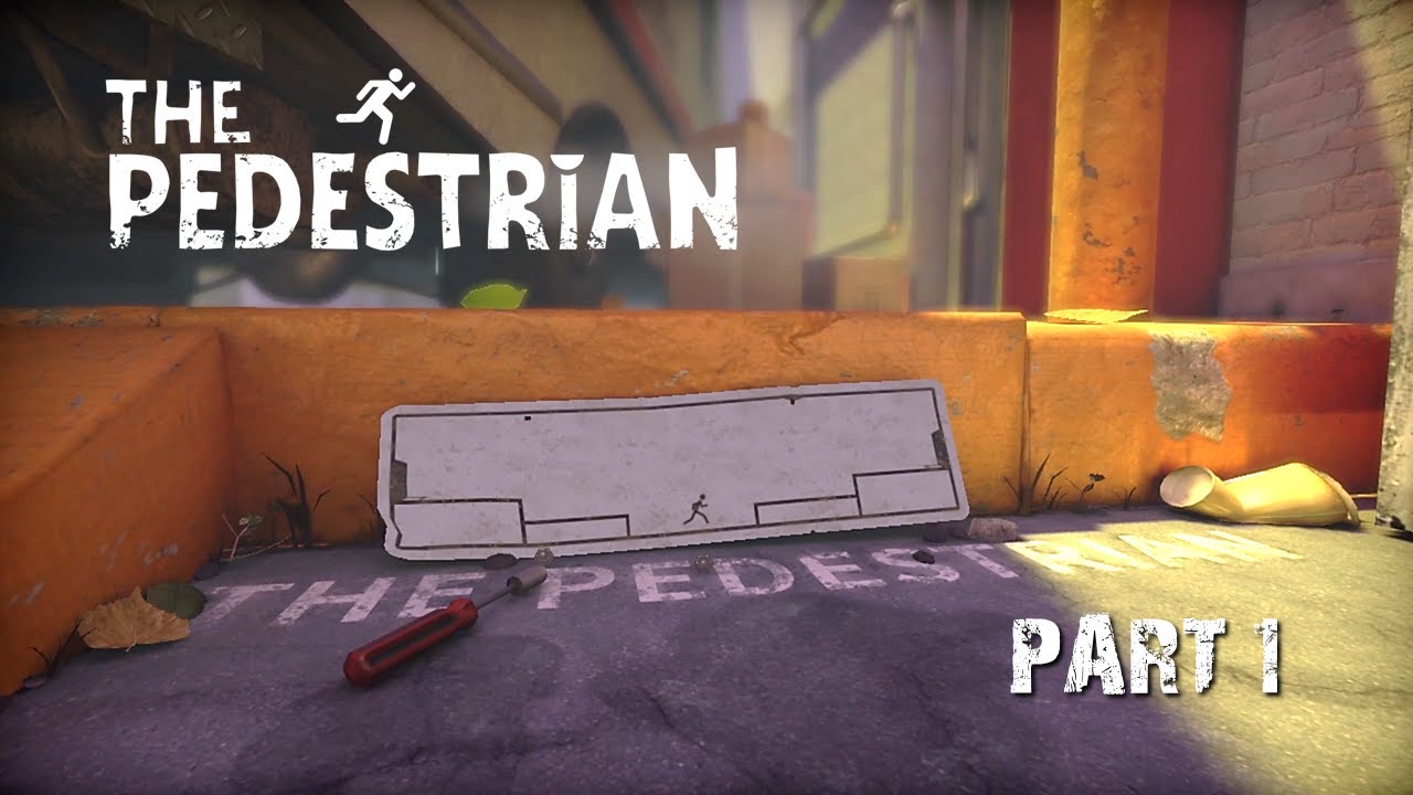 The Pedestrian | Gameplay Walkthrough | Part 1 | Warehouse | Subway | Secret Room | 2K 60 FPS | PC