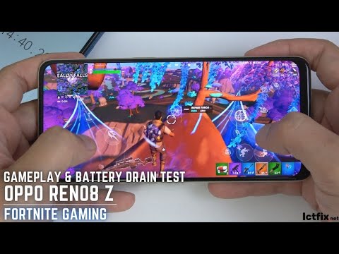 Oppo Reno8 Z 5G Test game Fortnite Mobile | Snapdragon 695 5G