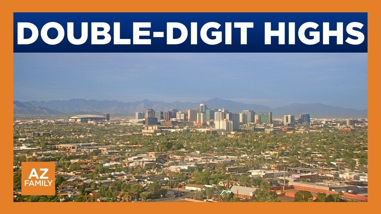 Slight storm chances linger across Arizona as temps drop