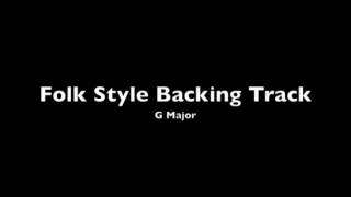 Folk Style Backing Track - G Major chords