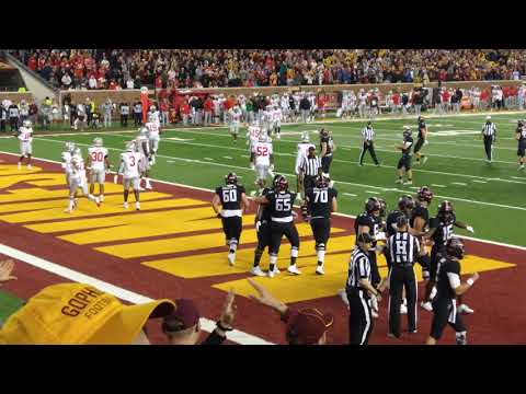 Minnesota QB Tanner Morgan hits Dylan Wright for touchdown vs Ohio State Buckeyes Sep 2, 2021