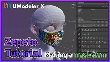 UModeler X - Zepeto Tutorial Making a Mask Item