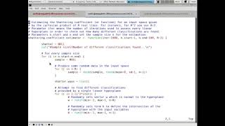 Famous Statistical Learning Theory Part 5: Estimating the Shattering coefficient Profile