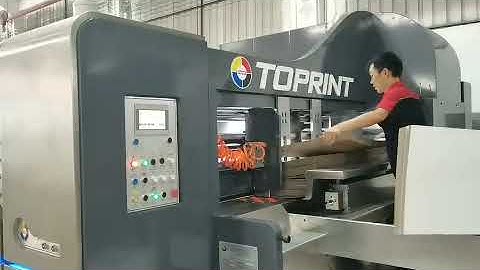 TP-CR-0920-4SDF Flexo Folder Gluer, Carton Box Making Machines, Flexo Printer Slotter Die-cutter