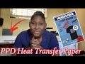 How to create a t-shirt using PPD Dark Heat Transfer Paper