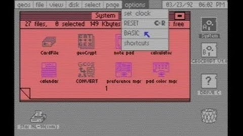 Return To GEOS After Running BASIC Program - C64