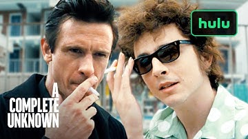 Bob Dylan Gets Advice from Johnny Cash | A Complete Unknown | Hulu