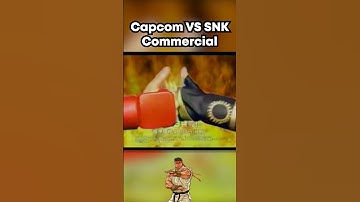 Cool Old Capcom Vs. SNK Commercial 👊