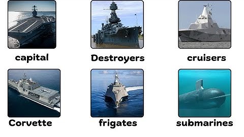 Every Type of Naval warship Explained