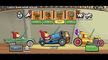 HILL CLIMB RACING 2 1.68.1 SCRIPT BETA v5.8 Cheat Menu 