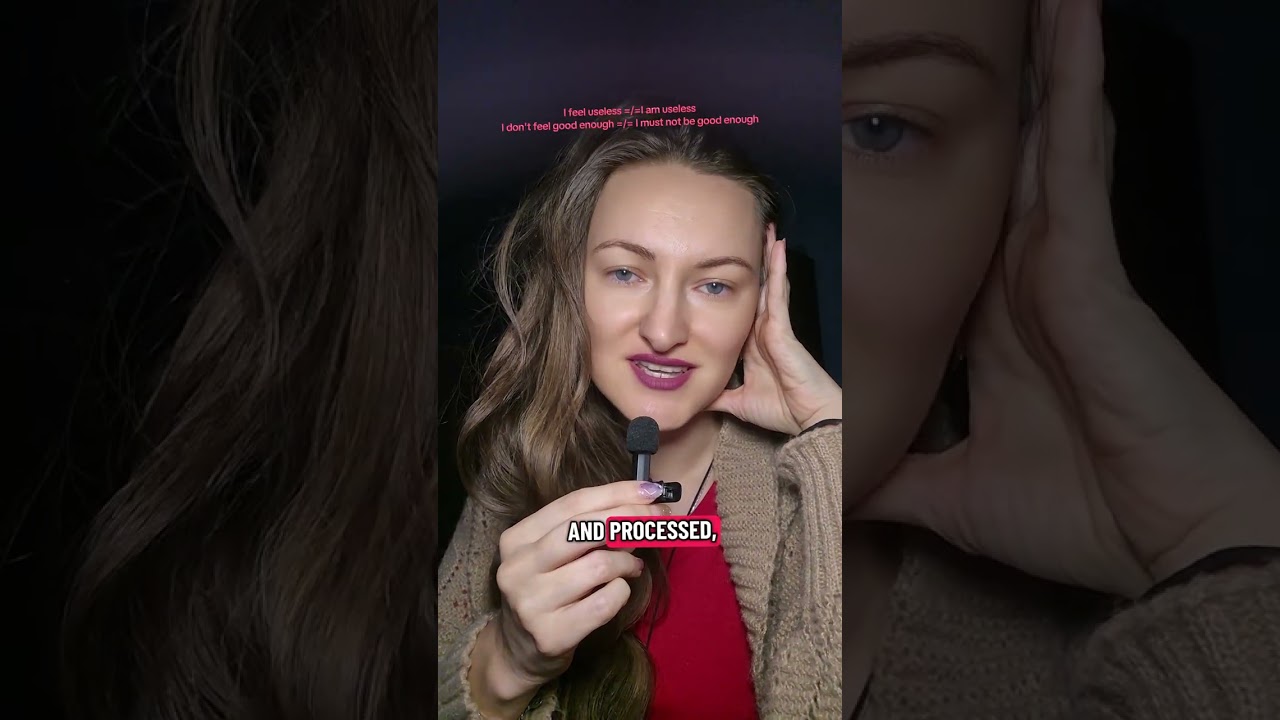 So many of us feel an emotional state & completely identify with it, we believe it.. sometimes we