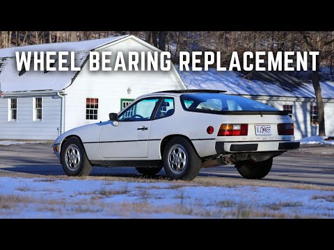 Porsche 924 Rear Wheel Bearing Replacement